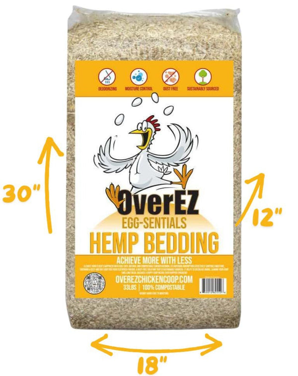 Hemp Bedding - 33 LB Bale