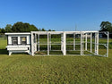 Wooden 16 Ft. Chicken Run (8’W X 16’L X 6’3”H)