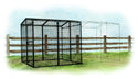 Walk-In 8 ft. Chicken Run (6'6