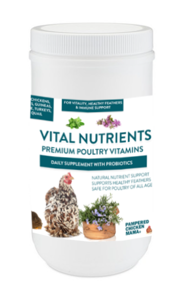 Vital Nutrients: Supplemental Essential Vitamins &amp; Trace Minerals For Pet Chickens &amp; Ducks