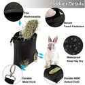 Pet Hay Feeder For Rabbit Hamster Feeding Bag, Hanging Food Bag, Big Hamster Feeding Grass Bag