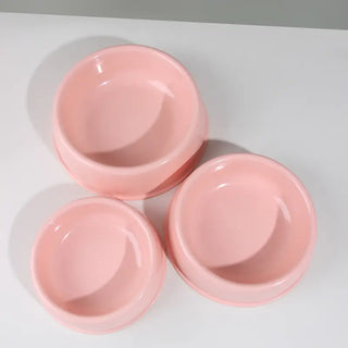 Buy pink Premium Pet Water & Food Bowl - Perfect for Dogs & Cats!