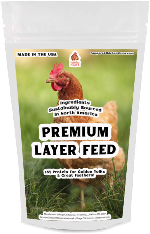 Non-GMO Herbal Layer Feed With Oregano & Garlic - [Oyster Shells Pre-mixed in]