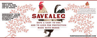SaveALeg - Herbal Leg Salve For Scaly Leg Mites