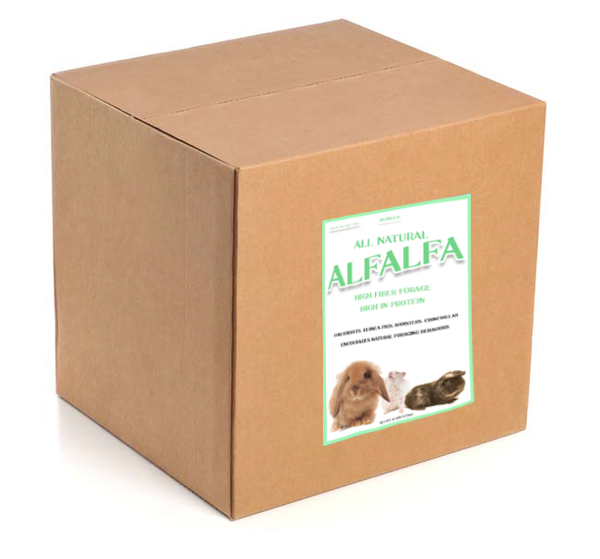 BunLuv All Natural Alfalfa For Rabbits, Guinea Pigs, Chinchillas, & Hamsters (10 Pounds)