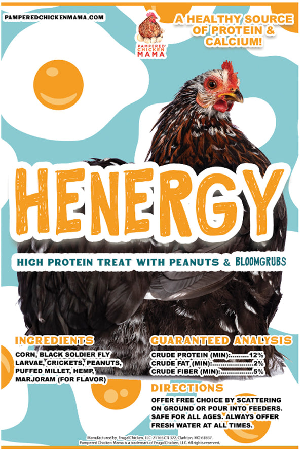 Henergy Textured Treat: Makes Cooped Chickens Happy!